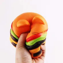 Cat Burger Slow Rising Squishy Toy